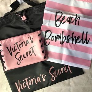 Victoria’s Secret tote bag set - 3 piece